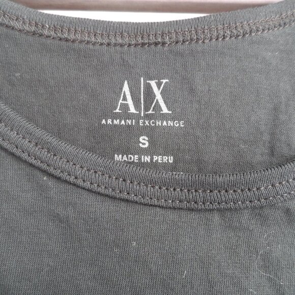 Armani Exchange - T-shirts black size S- $25 - Picture 3 of 6